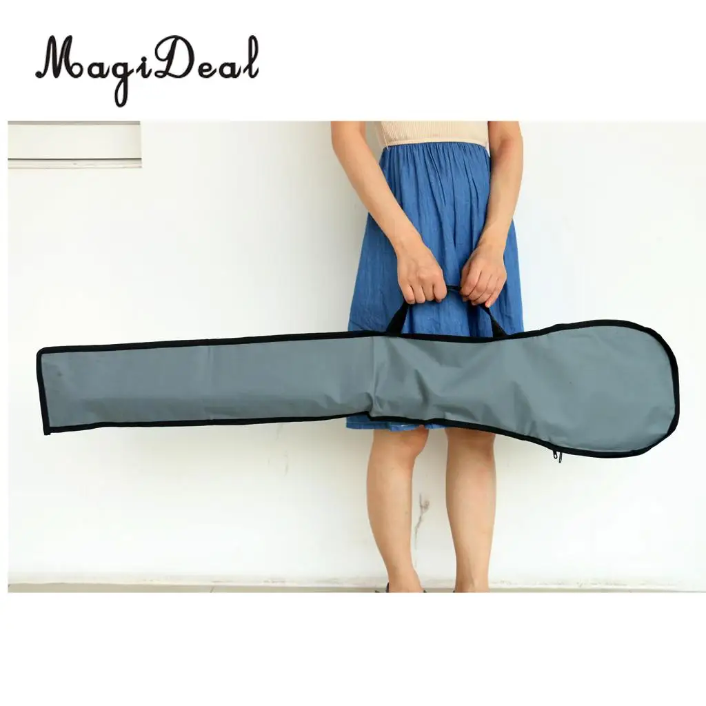 MagiDeal 1pcs Nylon Kayak Paddle Carry Bag Canoe Board Cover 120cm Gray