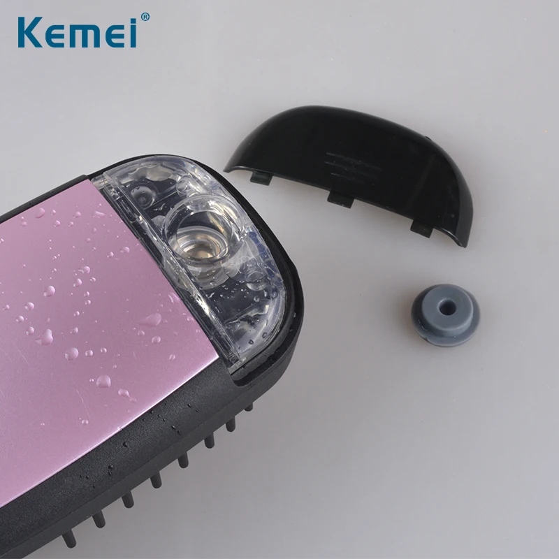 Kemei KM-HC111, электрический выпрямитель для волос, щетка, расческа, утюги с ЖК-дисплеем, температура 80-230 градусов, Паровая щетка для выпрямления волос