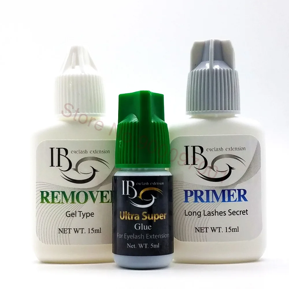 IB Ultra Super Glue llash праймер для удаления ресниц набор наращивания быстросохнущий