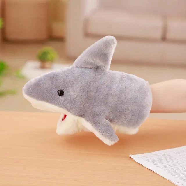 Crocodile Shark Puppets Hand Puppets For Kids Plush Soft Animal Puppets Doll Kids Toys 2