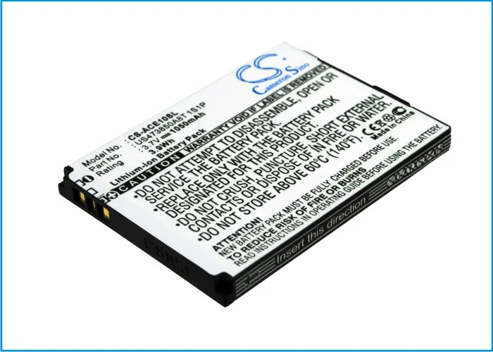 Cameron Sino Высококачественная батарея A7BTA040H BT.00107.005 US473850A8T 1S1P для Acer beTouch E100 E101 E200 C1 E1