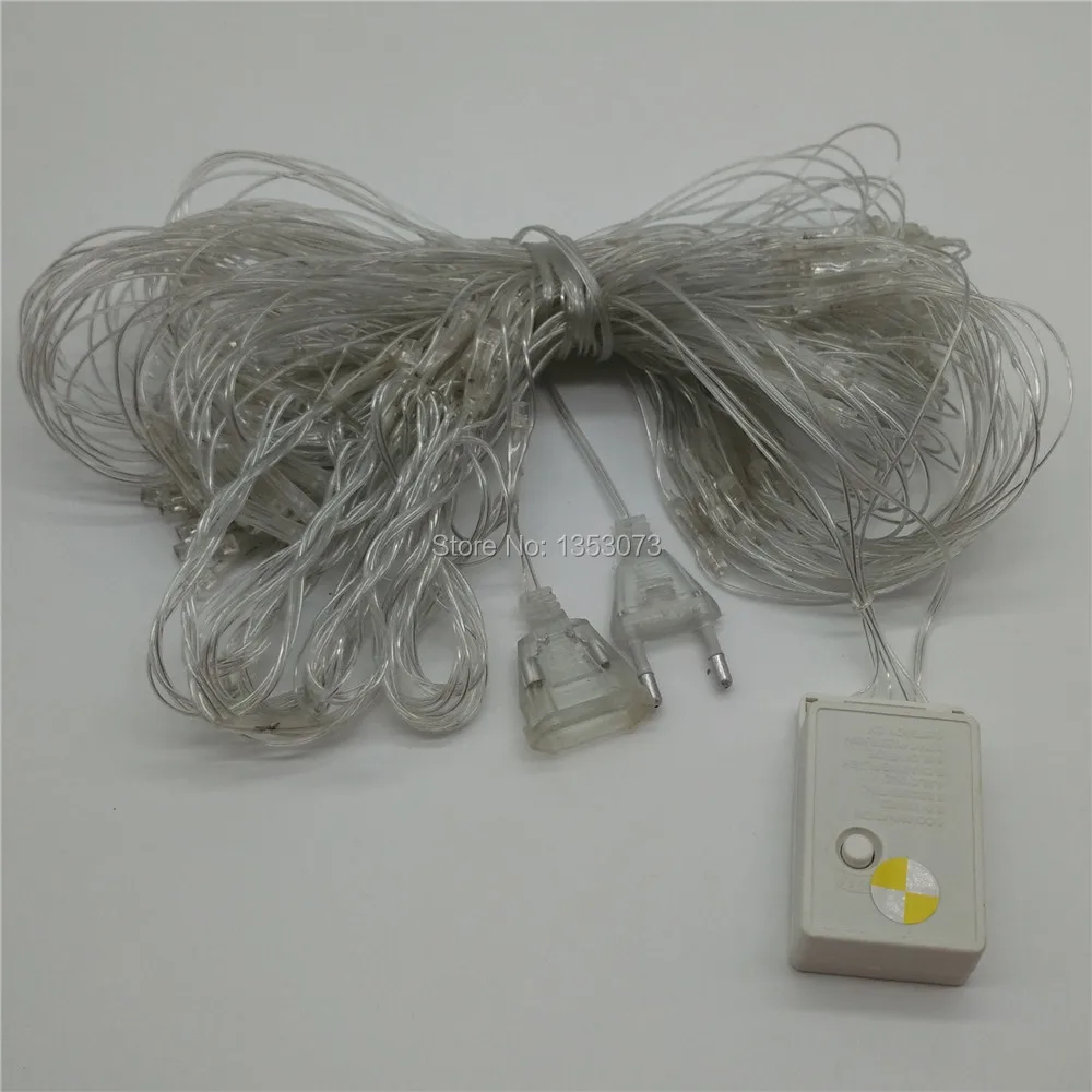 LED light string outdoor net lights LED garland wedding 1-4
