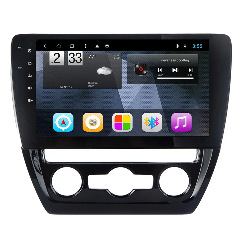 Navitopia четырехядерный Android 8 1 Автомобильный gps навигация для VW Sagitar 2012 2013 2014 2015 Радио