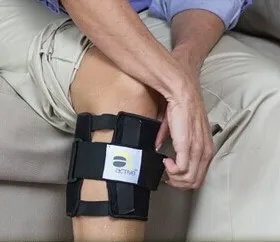 

New Therapeutic Beactive Brace Point Pad Leg Black Presssure Brace Acupressure Sciatic Nerve GYH