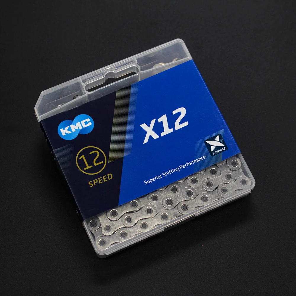 Top KMC X12 12 Speed 126L MTB Mountain Bike Bicycle Chain 12s Golden Chain with Magic Link for Bicycle Parts with Original box 3 Top KMC X12 12 Speed 126L MTB Mountain Bike Bicycle Chain 12s Golden Chain with Magic Link for Bicycle Parts with Original box 3