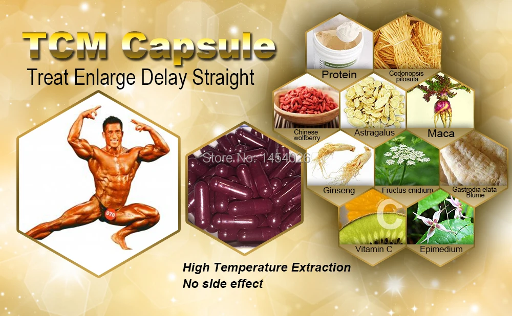 Natural to Treat Premature Ejaculation Increase Sperm  Strengthen Body  Sex product  toys for men Peni enlargement Free Shipping