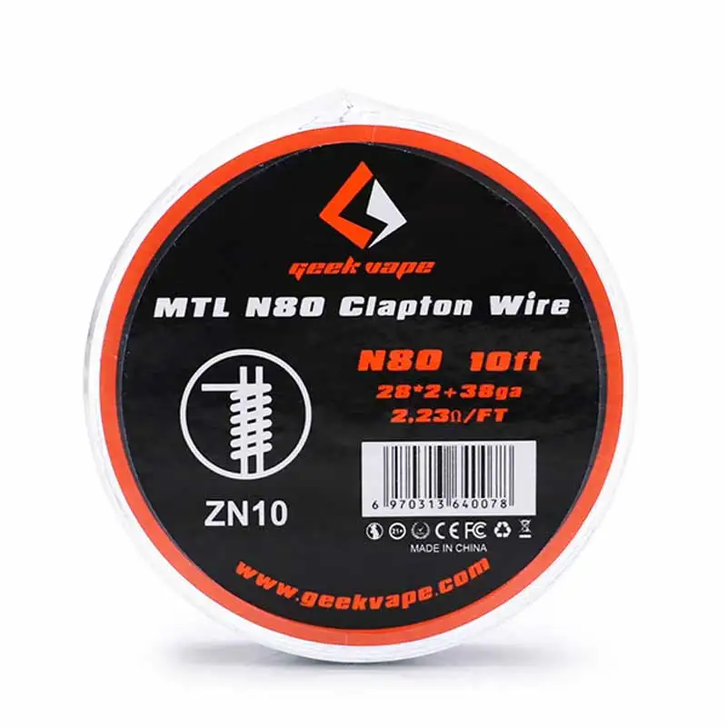 Geekvape MTL N80/KA1/MTL SS316L провод DIY clapton провод нагревательная катушка провод Vape электронные сигареты инструменты