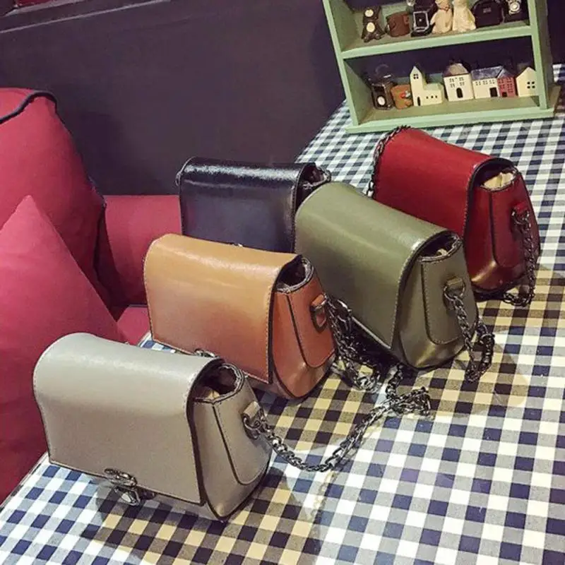 

Fashion Lock Buckle Crossbody Bags Square Cover Designer PU Leather Chain Shoulder Strap Messenger Bags bolsa feminina L30