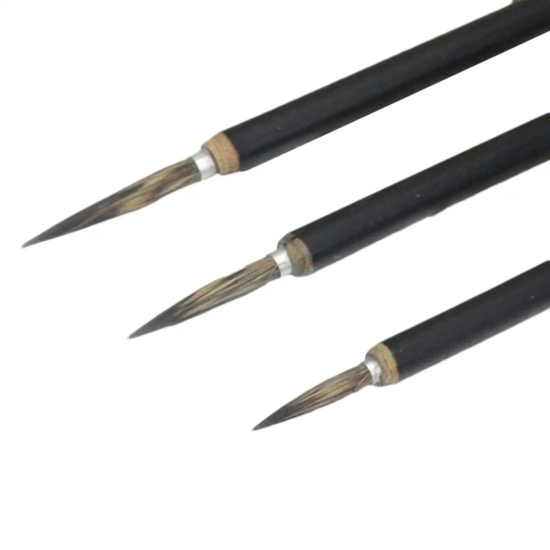 3Pcs Wolf hook line brush hook line pen artist painting supplies watercolor pen acrylic drawing line brush