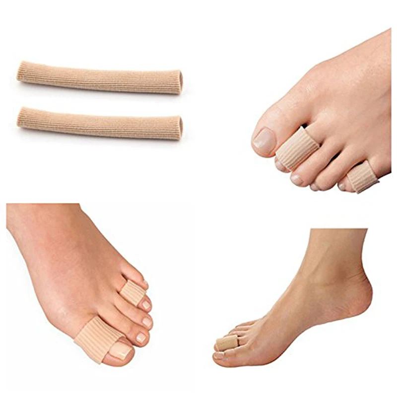 GEL-Fabric-Covered-Toe-Tube-bunion-Toes-Protector-Corns-Calluses-Hallux-Valgus-Orthopedics-Bunion-Guard-for