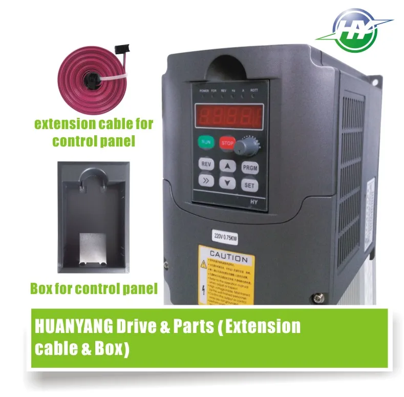 HUANYANG драйвер VFD 0 75 кВт 220 В преобразователь частоты шпинделя и Удлинительный