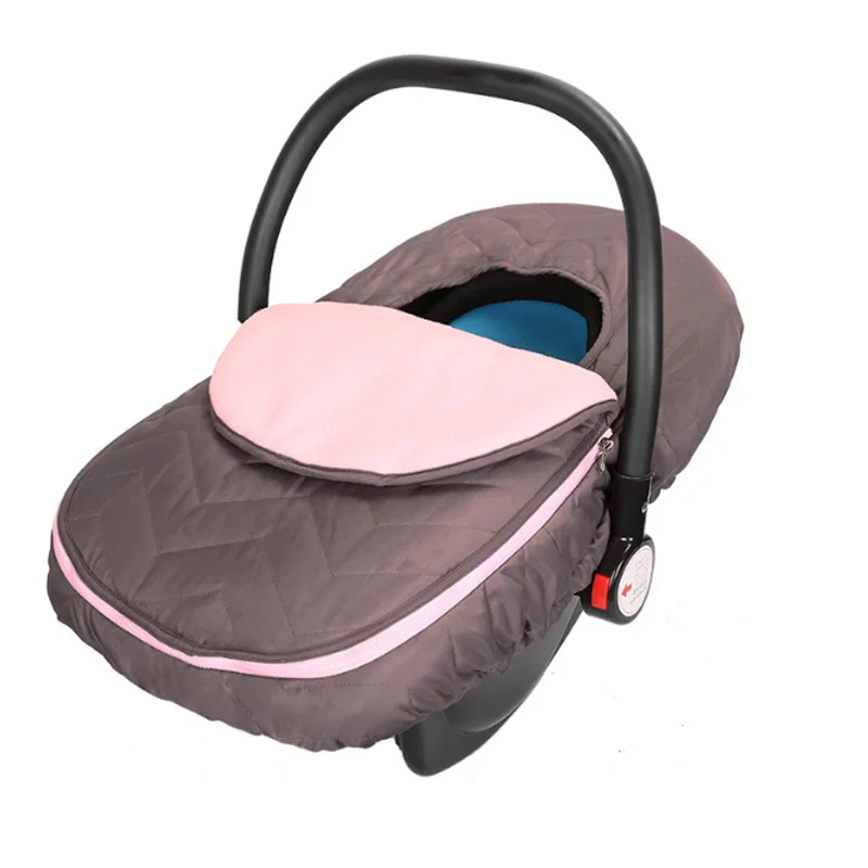 Теплый детский чехол для автомобиля, утепленный ветрозащитный чехол для младенцев, дождевик для новорожденных, Флисовое одеяло