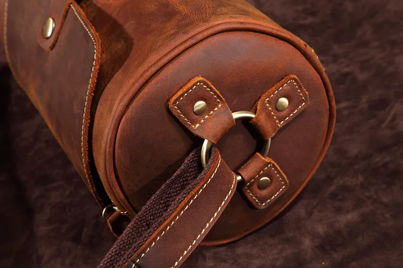 Everyday Talarurus Leather Messenger Bag