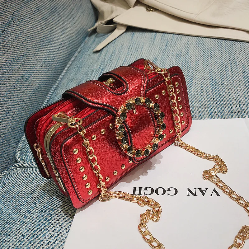 

Ocean gas bag 2019 new tidal Korean version of the chic satchel chain single-shoulder fashion small pack