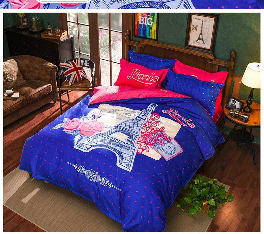

Solid color reactive printing handmade diamond lattice queen size super soft 4pcs bedding set bedclothes bedspreads duvet cover