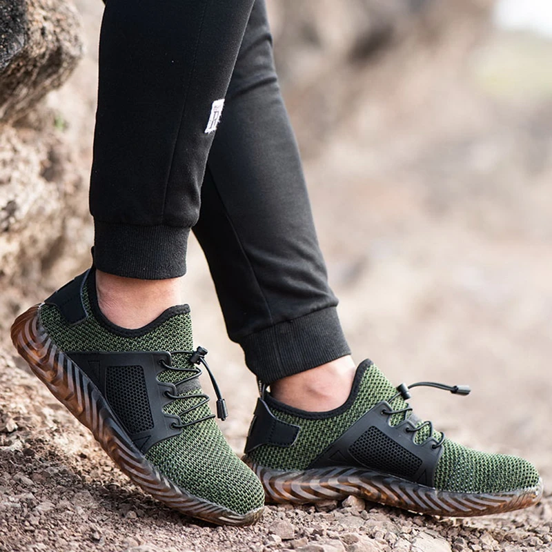 Zapatos indestructibles Ryder para hombres y mujeres, botas de seguridad de con punta de aire, zapatillas de trabajo a prueba de perforaciones, zapatos transpirables|Calzado vulcanizado de hombre| - AliExpress