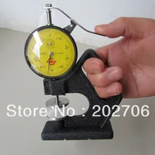 Портативный Толщина датчик с подставкой/рабочей базы 0-10mmx30mm Высокое качество