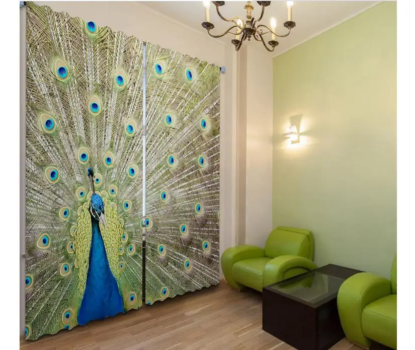 

Home modern decoration Curtain styles for bedrooms peacock curtains for living room