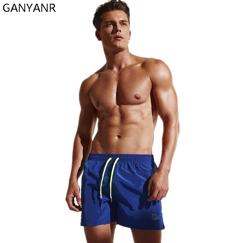 GANYANR Brand Solid Crossfit Shorts Leggings Jogging Gym Running Shorts ...