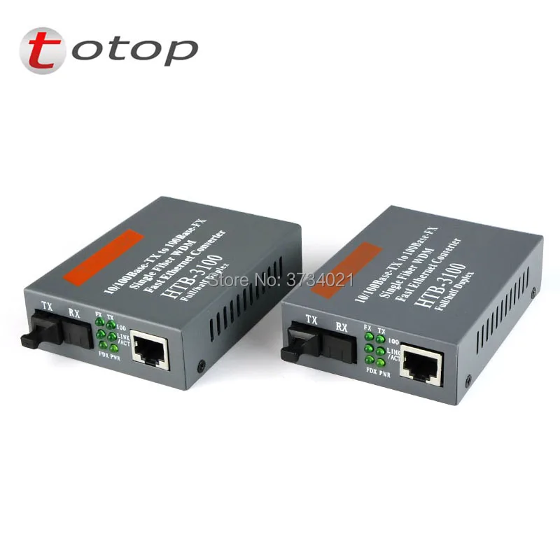 10/100Mbps to Fiber Optic Media Converters for IP camera