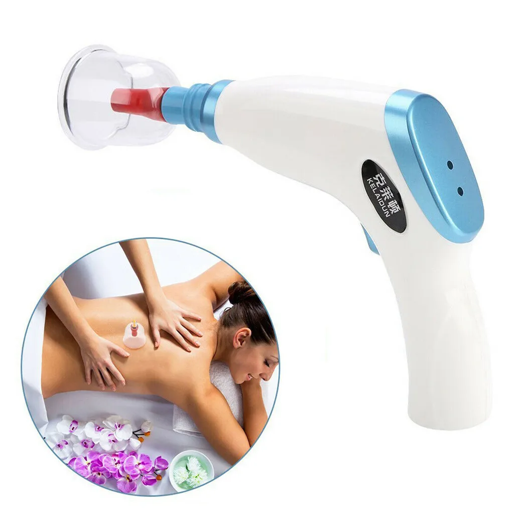 

Hot Portable Electric Cupping Device Vacuum Suction Body Massage Kit Slimming Vacuum Cupping Therapy Set Kit Suitable for Body