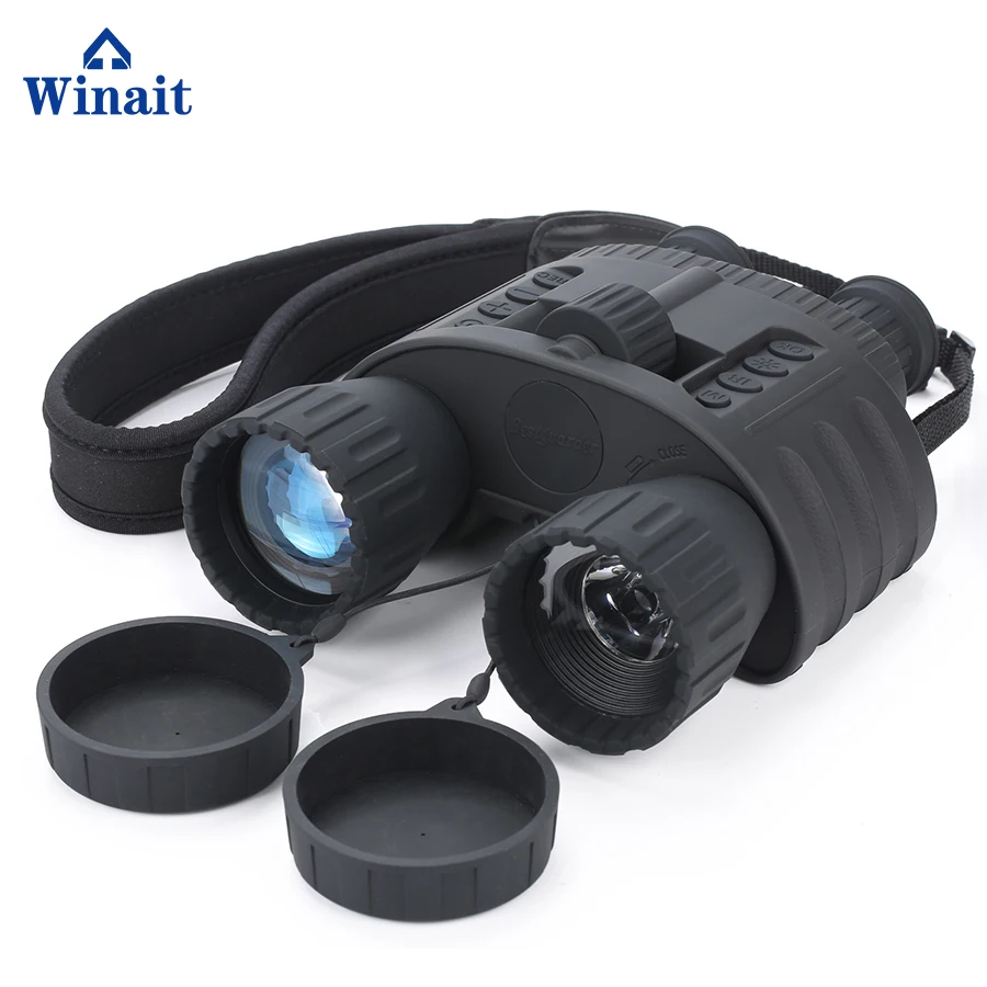 Winait 4x50 цифровая бинокулярная видеокамера ночного видения HD720p видео с 1 5 дюймовым
