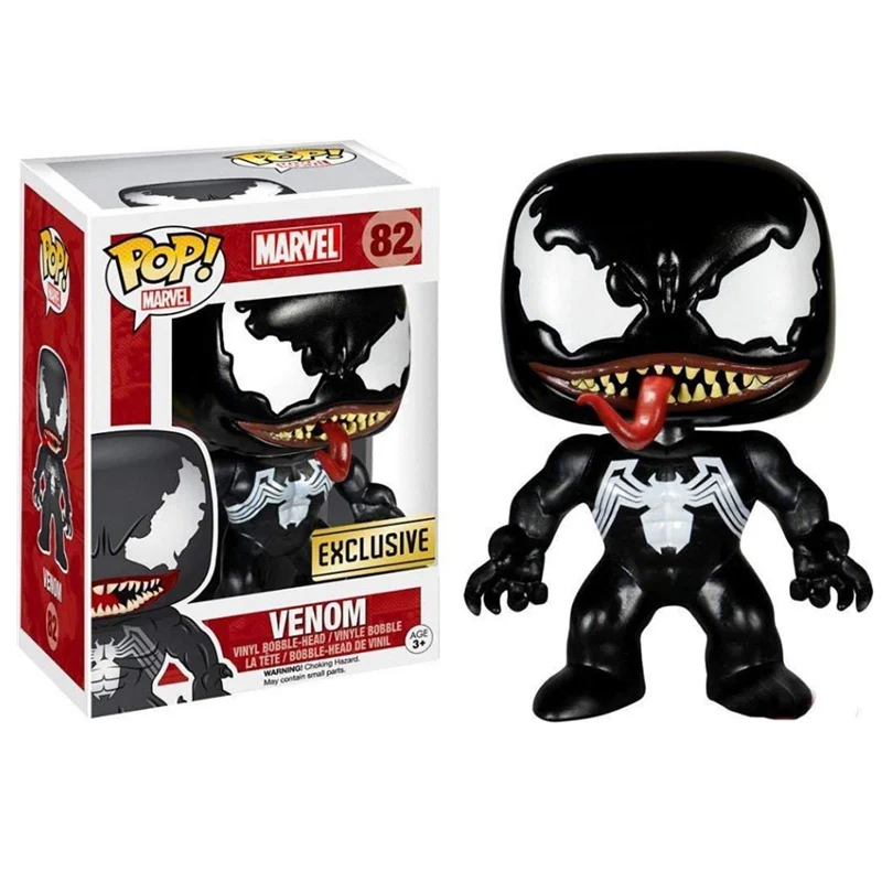 

FUNKO POP New arrival MARVEL Official Venom Action Figure Collectible Model Toys for Children Kids Christmas Gifts with box