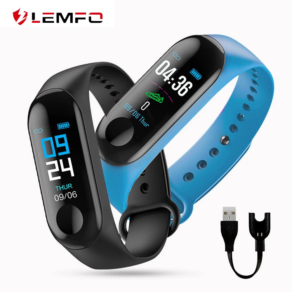 

LEMFO M 4 Fitness Bracelet Men Blood Pressure Band Heart Rate Bluetooth Wrist Smart Bracelet for Xiao mi 4 Android IOS freestrap