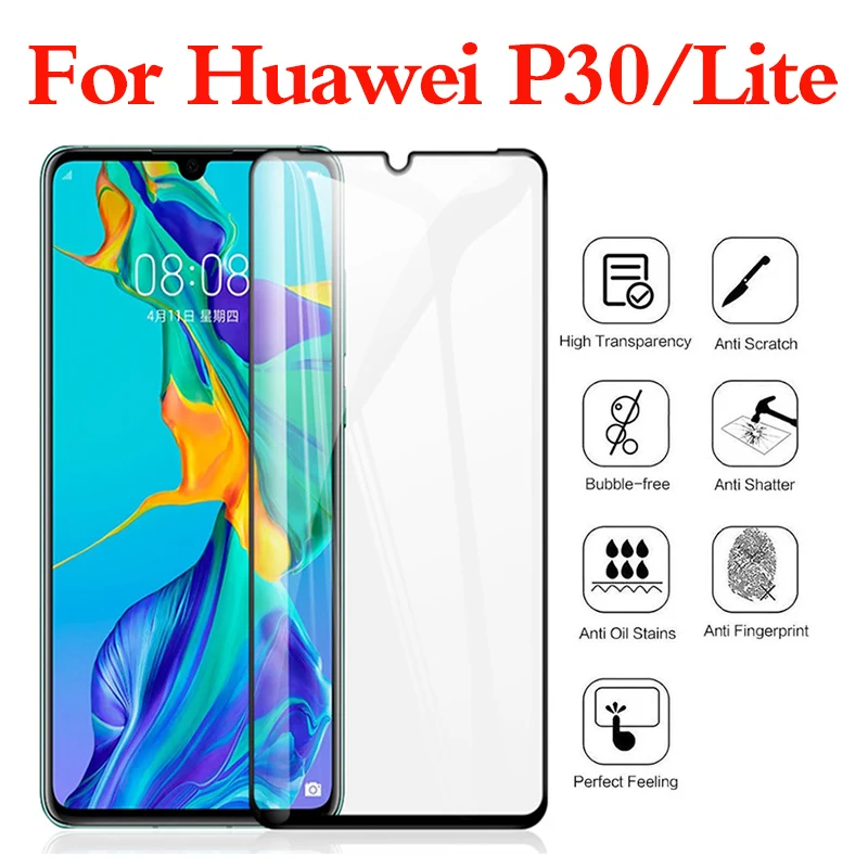 30 Lite Экран Protector на huawei P30 облегченное закаленное стекло P 30 30 P p30lite свет huawey hawei Verre Tremp защитный Стекло es