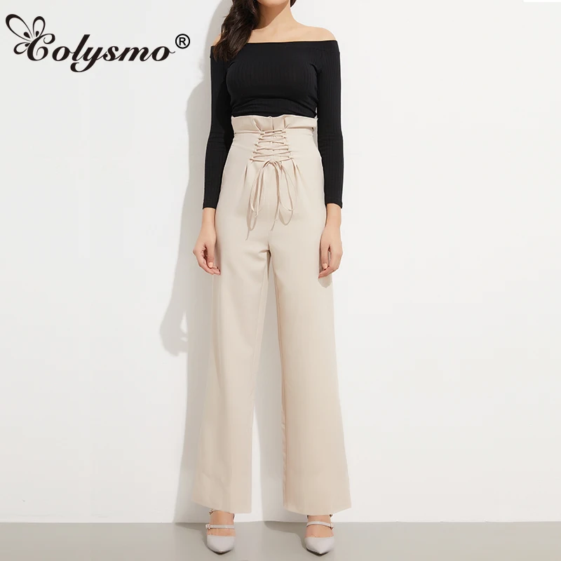 long waist pants