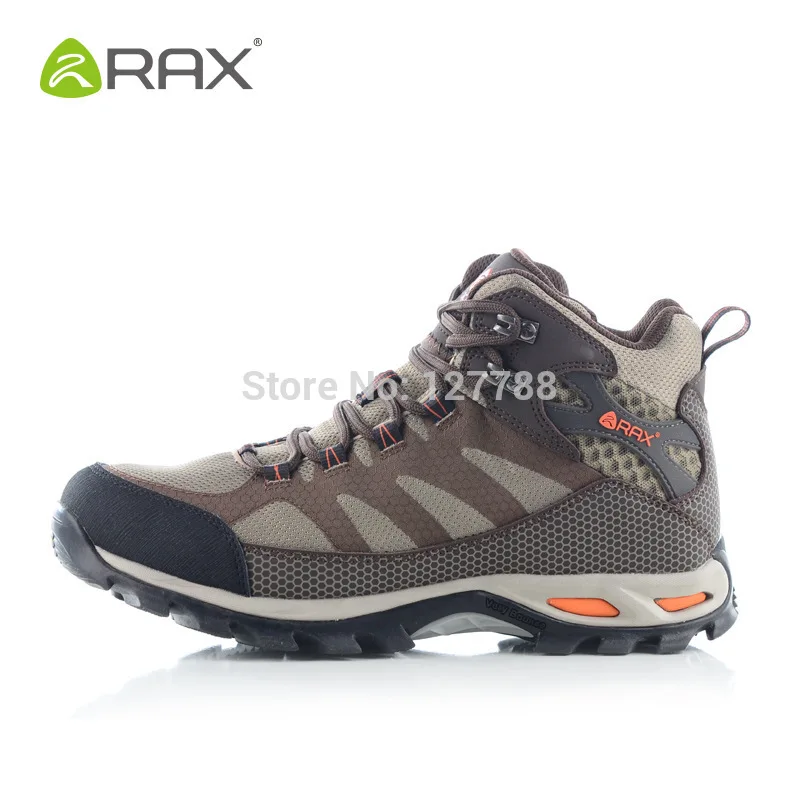 

Rax Genuine Cowhide Leather Waterproof Hiking Shoes Men Sneakers Warm Outdoor And Hiking Boots Sport Climbing Shoes D0539