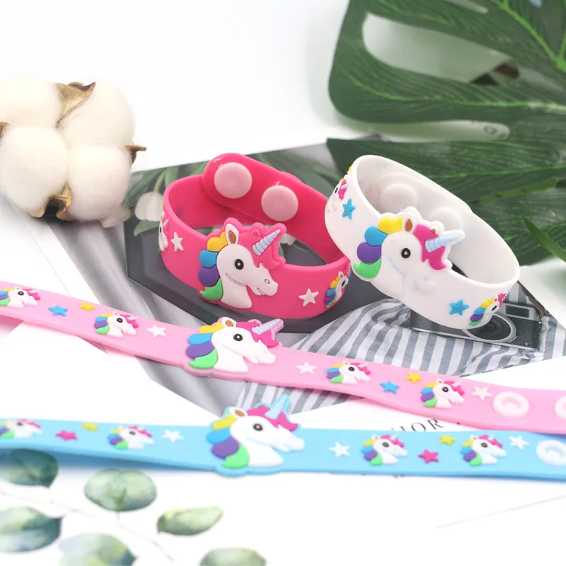 

Rainbow Unicorn Party Decor Rubber Bangle Bracelet Baby Shower Decorations Unicorn Birthday Party Decorations Kids Party Favors