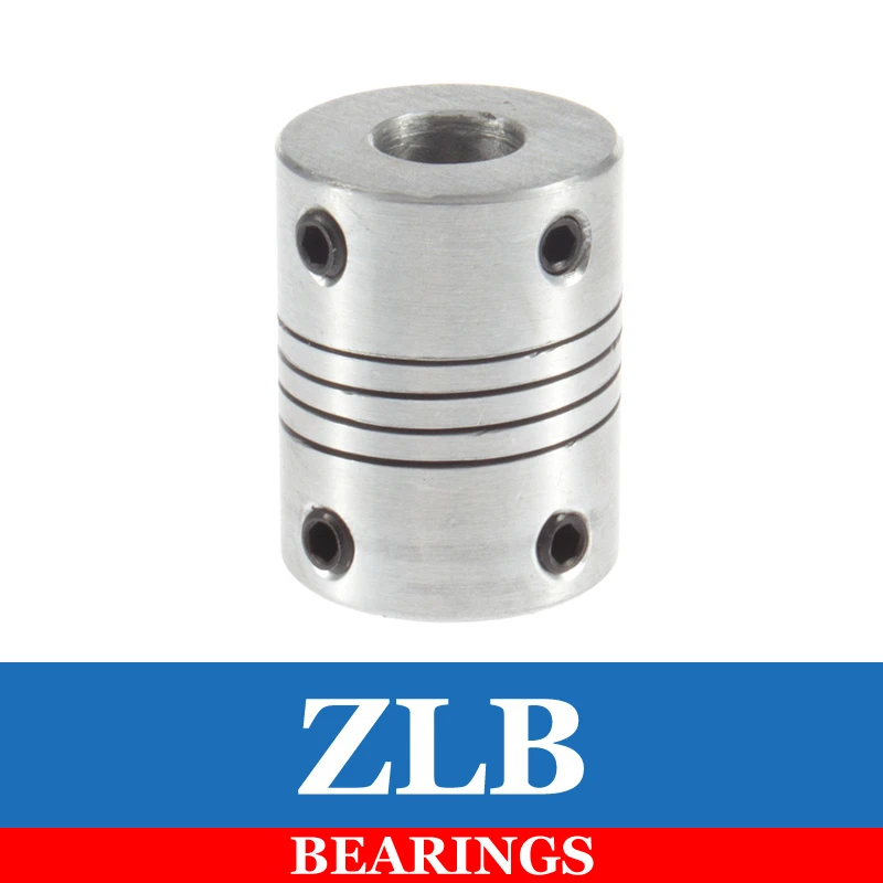 CynKen 4 Pieces 4mm x 6mm Aluminum Flexible Shaft Coupling OD19mm x L25mm CNC Stepper Motor Coupler Connector CynKen 4 Pieces 4mm x 6mm Aluminum Flexible Shaft Coupling OD19mm x L25mm CNC Stepper Motor Coupler Connector