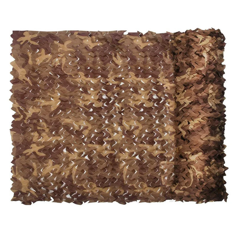 2x3 м военный армейский камуфляж Кемпинг Охота Лесной Камуфляж сетчатый солнцезащитный крем - Цвет: Desert