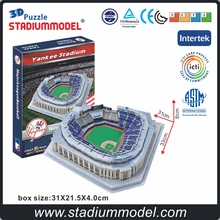 MajorLeagueBaseball MLB Yankee Stadium 3D головоломка бумага для моделирования DIY Модель Коллекция игрушек на подарок