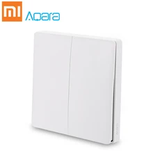 Xiao mi Aqara умный переключатель светильник с дистанционным управлением ZiGBee wifi беспроводной ключ настенный выключатель работает с mi jia mi Home APP
