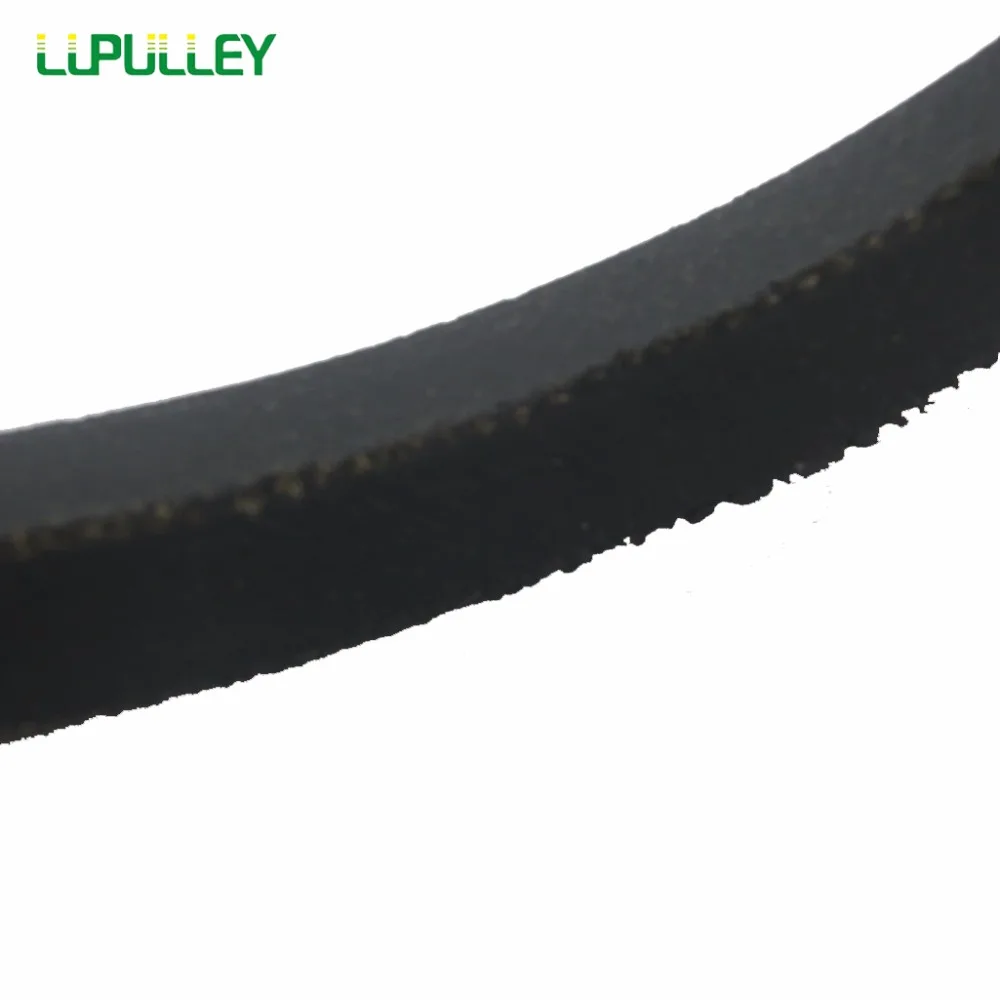 LUPULLEY V ремни типа M черная резиновая Закрытая петля ремень Толщина 6 мм