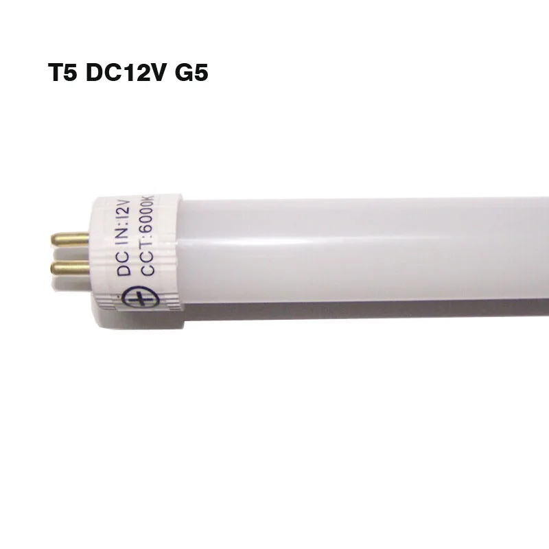 8PCS T5 G5 4FT18w DC12V 1149mm led tube font b light b font fluorescent lamp replacement