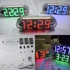 Bricolage DS3231 touche tactile précision haute luminosité LED affichage matriciel alarme bureau horloge Kit ► Photo 1/4