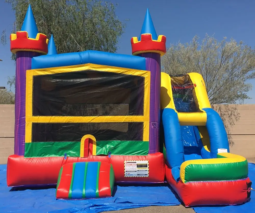 

High quality Inflatable castle,Inflatable kids trampoline with slide factory price