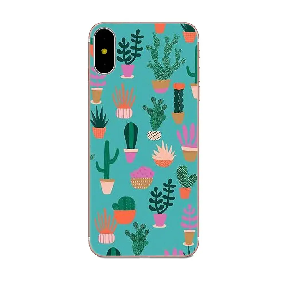 Роскошные растения кактус прекрасный для Huawei Honor 4C 5A 5C 5X 6 6C 6A 6X 7 7X 8 9 V8 V10 Y3II Y5II Y6II G8 P7