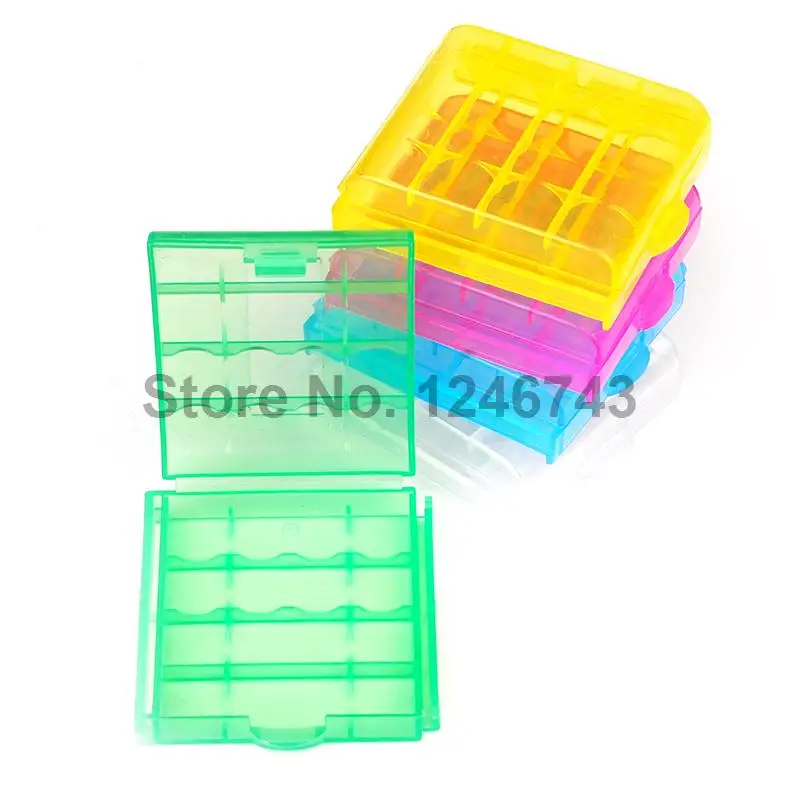 

9PCS Plastic AA / AAA Battery Storage Hard Case Boxes Battery Holder