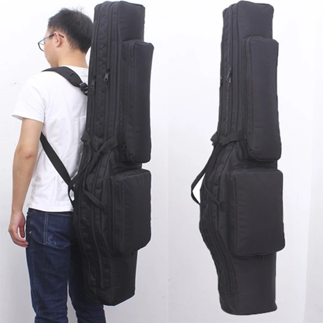 US $36.71 Tactical Dual Rifle Square Bag Oxford Military Backpack Padded Gun Carry Storage Bag Airsoft Gun Ca