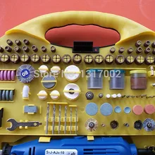 Ювелирные изделия dremel запасный инструмент, автомабильный инструмент, ювелирные изделия ротационный Полирующий комплект, золото,, на заказ, полировальный гравировальный очистки приспособления для станка
