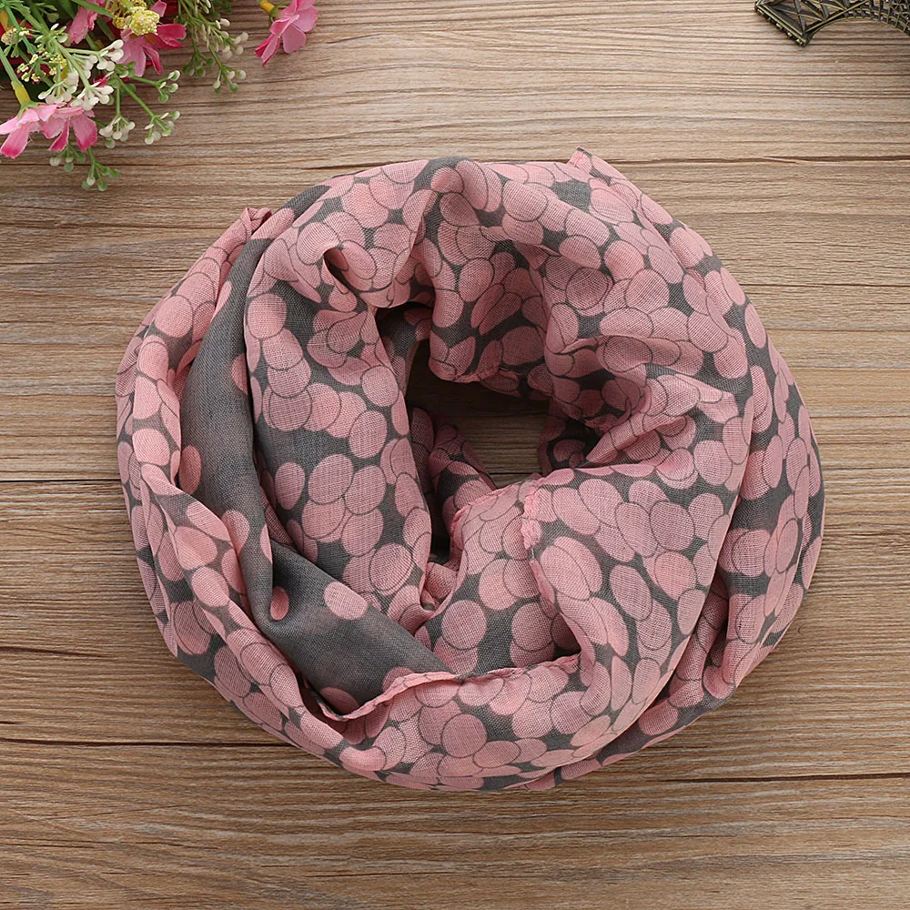 

2019 New 1Pc New Winter Fashion Women Lady Cotton Soft Long Neck Large Scarf Wrap Shawl Voile Stole Dot Scarves For Female Gift