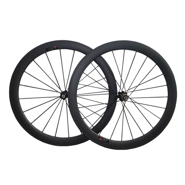 Cheap Matte Carbon Wheels Road Bicycle Wheelsets Clincher 38mm 50mm 60mm 88mm Available