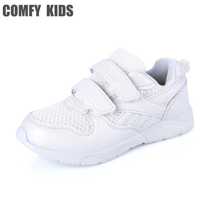

ultra light white sneakers shoes for kids children's casuals shoes mesh fabric breathable girls boys sports shoes