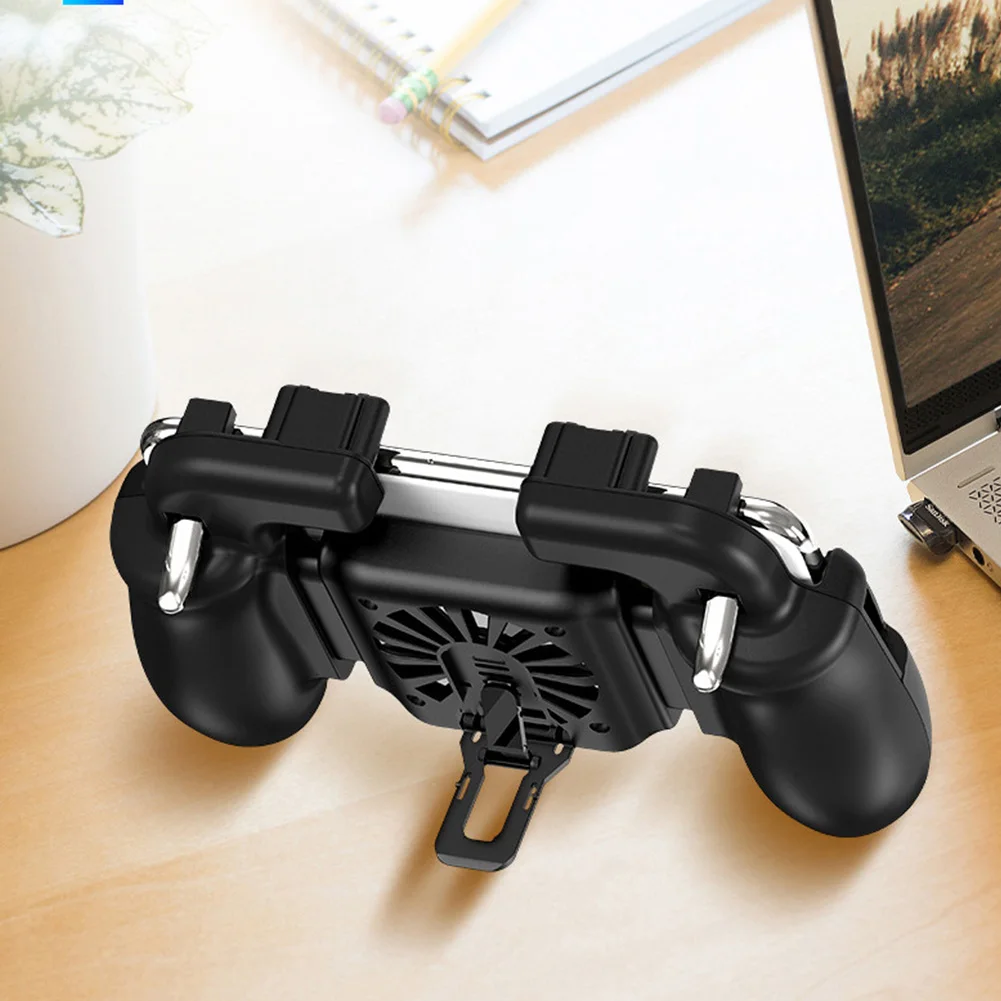 Мобильный игровой контроллер для PUBG кулер охлаждающий вентилятор джойстик H5 тепловыделение геймпад для Android iPhone игровой триггер ручка