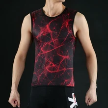 CKAHSBI Для мужчин бега жилет Новинка; обтягивающие колготки для фитнеса майка быстро сохнут без рукавов, для тренажерного зала Костюмы модная летняя спортивная рубашка с короткими рукавами