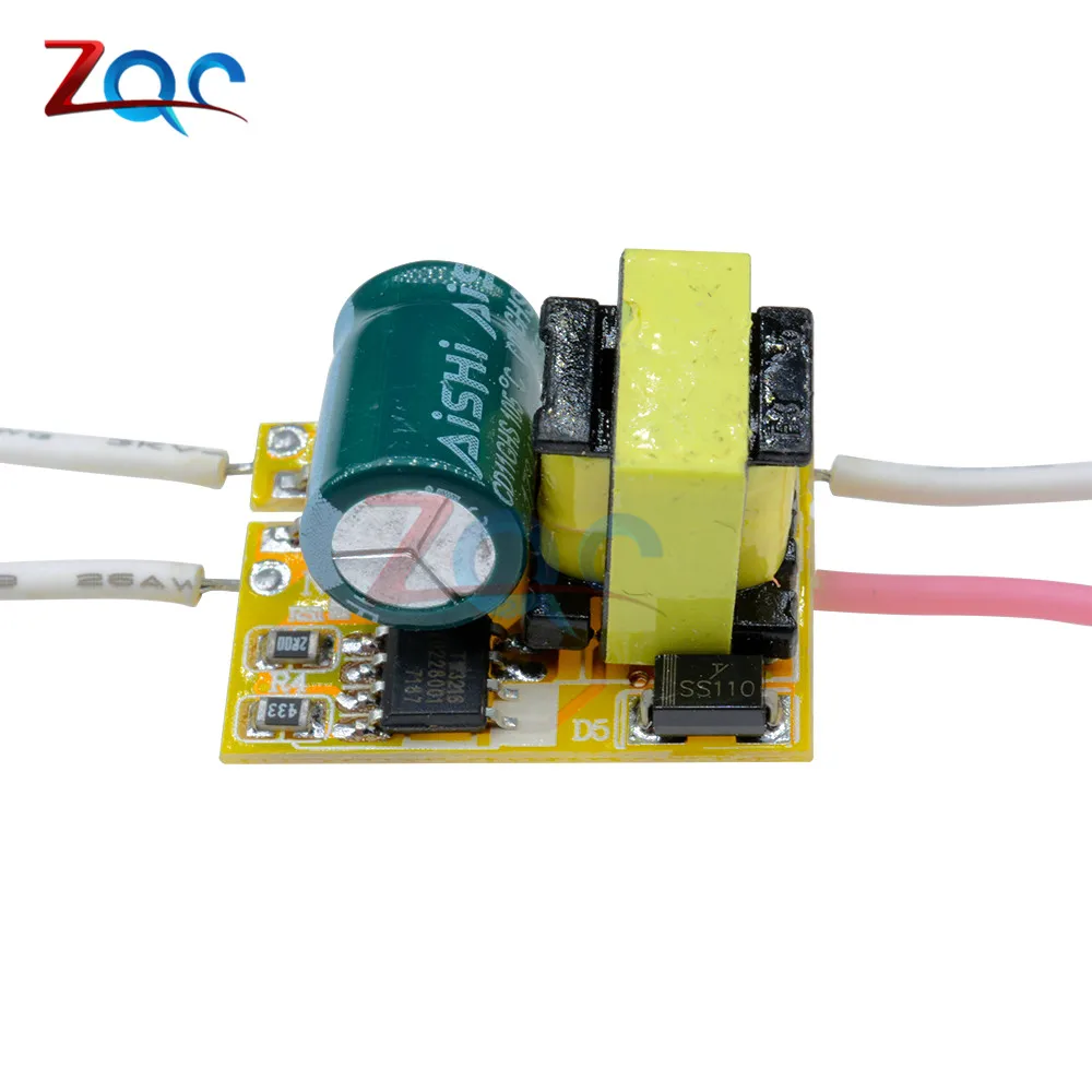 Non-waterproof LED Driver Transfomer Chip Power Supply Driver Transformer AC 85-265V 3W Non-waterproof LED Driver Transfomer Chip Power Supply Driver Transformer AC 85-265V 3W